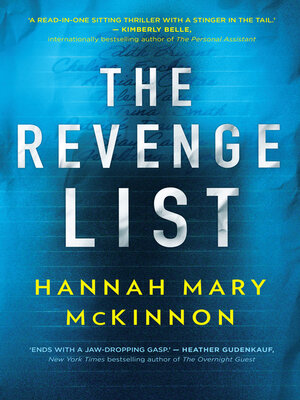 The Revenge List - ebook